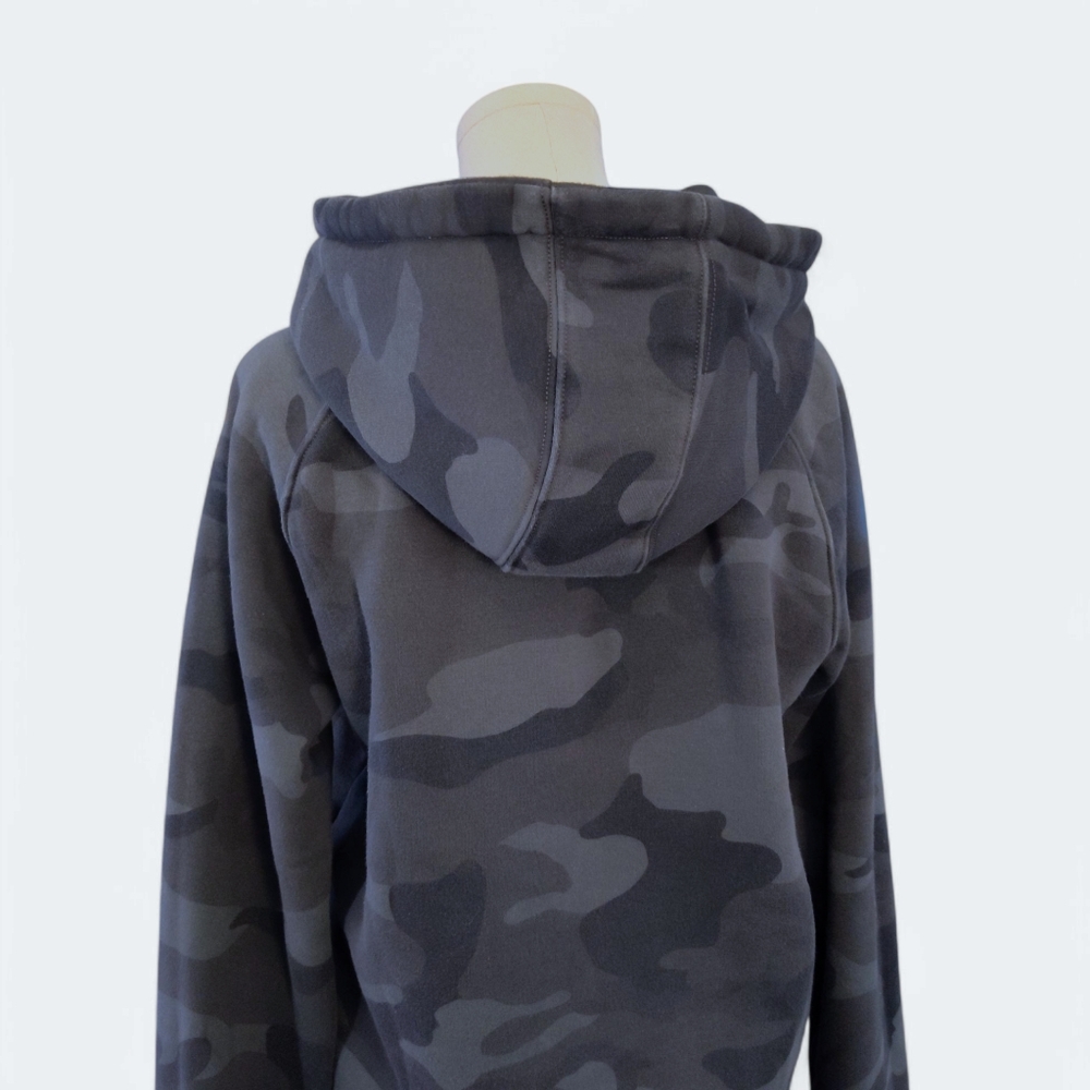 Camo Drawstring Hoodie Size Small CSG - Picture 8 of 9